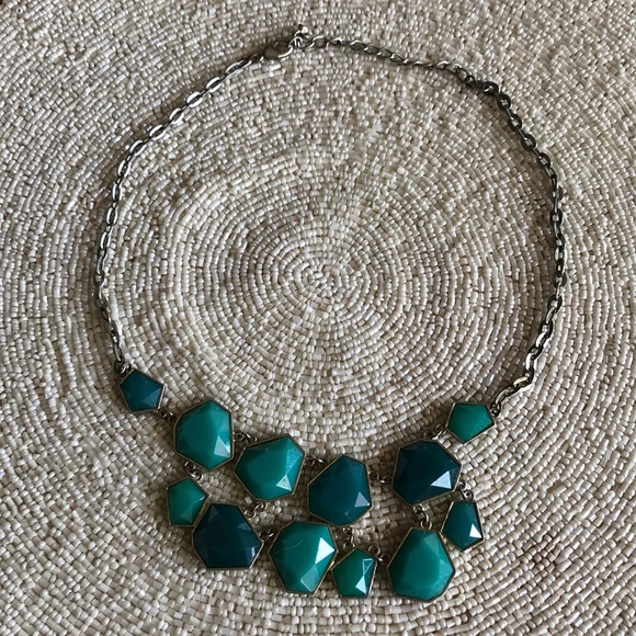 Faceted Turquoise Necklace - Picture 1 of 2